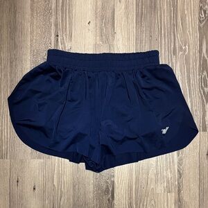Women's Varsity Navy Athletic Butterfly Shorts